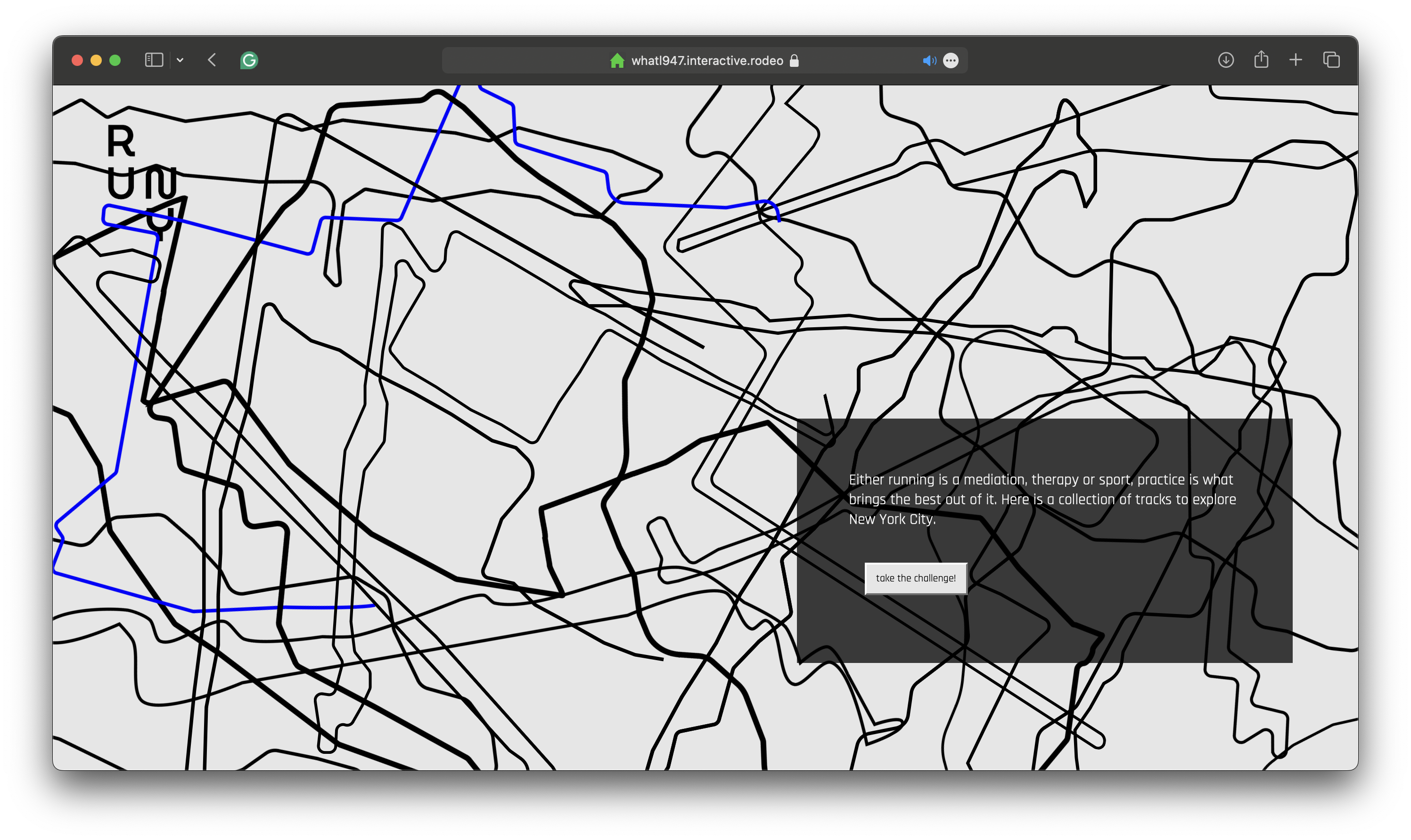 ruNYc project preview